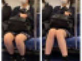 JK風制服美女のエロ過ぎるミニスカ生脚452 part1