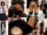 めくった瞬間お尻に接触!透け透けエロPのJ○にバレました!【鬼畜スカートめくり29】~めくり9連発~