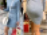 【再販商品です】No.135「身体にピッチピチに張り付くロングワンピース姿の女性達」