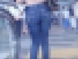 超ハイスペック極上美人ギャルがスキニーデニム履いて美尻パンパンにして歩く姿に暴発しちゃいそう