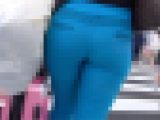 【FHD高画質】迫力のむっち尻 日本男性に置き土産