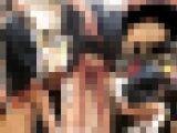 【再販商品】鬼畜スカートめくりvol,39】めくってバレて逃亡！ロリ系制服女子の白P幼尻丸出し14連発～