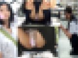 【2本セット】透けP開脚ニーハイロリ＆モリマン女子の卑猥過ぎるM字開脚モロ見えパンチラたっぷりお楽しみセット