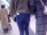 清楚系の美人女子大生がスキニーデニム履いて美巨尻モッコリさせて歩く姿がイヤらしい