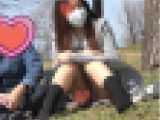 公園パンチラ②【長尺15分超】乃木坂系JDはTバック?彼氏と一緒でおまたゆるゆる?2日分