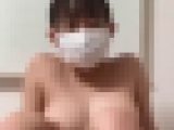 張りのある爆乳女子大生♪貴重な初自撮りオナニー♪