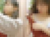 大胆M字開脚！　　素朴な癒し系女子の秘密が丸見え　　僕のお店の試着室440