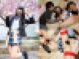 〈再販〉【顔出し】制服巨乳ちゃんが3P激パコSEXでアへ顔晒しながら中◯しまでされちゃう?おまけで潮吹きオナニー映像も収録!