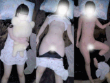 未満娘の就寝中に裸観察。未発達の体をじっくり堪能/鬼畜親父23