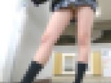 ムラムラ太ももJK その37 スレンダー美脚からチラ見え