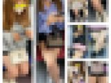 長編シリーズ648 5名の美人お姉さんの真上からのエロ過ぎる生脚パンスト美脚