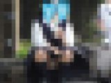 （再販）激安＆大特価販売！！制服姿の可愛いコを発見！！（ＦＨＤ）大変です！！パンツが見えてますよ１６～２０