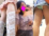 高画質パンチラ336 怒涛の12人パンチラ! 肉感抜群のデニミニP