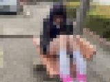 【街中のミニスカルーズ】制服パンチラVol.2 公園・街中編