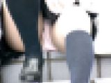 【再販】各地区の制服JK座りパンチラ