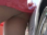 【再販】超人気美人モデルの今度は正面パンチラ