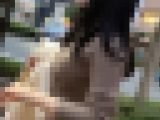 【横からの眺め211】ダイナマイトボディのＯＬは見事なロケットおっぱい！