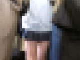 【放課後の眺め22】ミニスカＪＫのバックショットに釘付け！