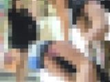 【再販】極小えろパンツ美女モロ見えパンチラ盗撮?生尻に釘付け?