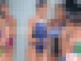【再販】2018年九州地方夏季競泳大会トビコミ競技 その4~濡れた身体をタオルで拭くハイレグ競泳水着美女たちのレアシーン~