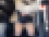 【正面からの眺め12】ロングブーツにミニスカのJDを正面から!