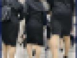 【221】リクルートスーツのグループを追尾…うち1人をロックオン！