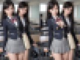 ブレザー制服の女子高生を透視！？制服のその下を覗き見る