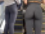 【再販】《４K・高画質》 No.648「特選！プリ尻とぷる尻の黒レギンスGAL2選」