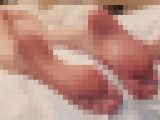 美しい足裏と足指を舐め回す動画