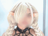 食い込みがすごい！！あまりにもエロすぎるコスプレイヤー (金髪巨乳エルフ編 Part２）