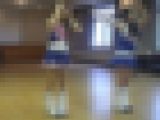 【チアダンス】踊るミニスカチアガール