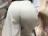 【再販】No.741「透けすぎなスラックスパンツのアラサーOL」
