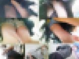 私服JKちゃんの気になるスカートの中を連続で覗く動画　vol.1