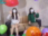 らむねさん ぽむさんのお尻と抱っこで風船割り