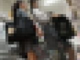 JKお宝#15 小柄眼鏡JKの柄物パンティー