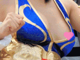 前も後ろも食い込みハイレグ！エロすぎコスプレイヤー (春麗 編)