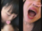 【再販】おっぱい大きめ 巨乳の女の子 部屋に連れ込んでフェラさせてみた スマホ撮影 《口内発射》