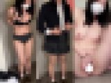 学校帰りに恥ずかしながら脱いだ綿パンJKに身体検査しました。