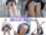 運動神経抜群のポニーテール制服娘（1）階段パンチラ、パンモロ開脚ハイキック