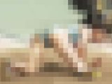 【再販】AIR_0001_03 美人水色ユニ選手三段跳ジャンプ全６回をスーパースローで！