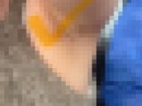 綺麗系ギャルの腋ま◯こ！