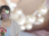 [4K]ブーケ作り中の胸チラ 意外と濃い乳首の笑顔が可愛いお姉さん
