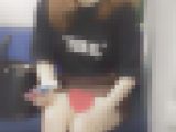 夏休みJK電車対面パンチラ