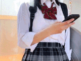 【再販】電車内集団おさわり 乳揉み・マンクチュで電車内でビクイキ 都内私立高3年 Hちゃん（仮名）