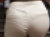 【再販】No.1011「極端に短いホットパンツ！ハーフバックショーツが透け透け」