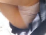 パンチラ撮り＊ミニスカJKエスカレーターでハント