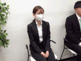 ※購入者特典付き《集団面接編》就活スーツ女子の面接の一部始終。Vol.16