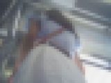 清純系私服女子を下からじっくりまったり眺める動画