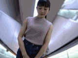 【美尻探訪】推定150センチお姉さんの絶妙尻じわヒップライン!