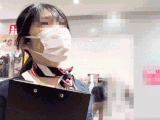 11某携帯ショップの色白儚げ美人店員さん?胸チラ＆テーブル下でこっそり食い込み直し?